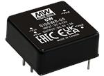 MEAN WELL SI06W8和DI06W8 8:1DC-DC稳压转换器