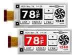 Pervasive Displays Wide Temperature E-ink Displays