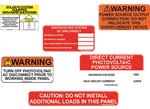 Panduit Pre-Printed Labels for Solar Energy