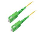 L-Com Simplex SC APC to SC APC Fiber Optic Patch Cables