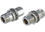 Pasternack Type N-Female Coaxial Bulkhead Adapters