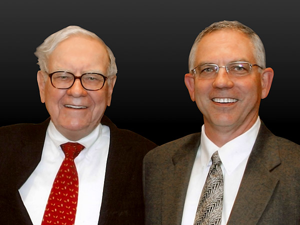 Warren Buffett与Glenn Smith的合影