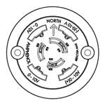 照明连接器 Dim Rcpt, 2 dim Cont 14AWG, -55 to 105C