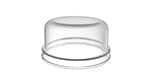 照明连接器 DOME COVER 40 mm DIA, 25 mm high, FLS Series - CLEAR