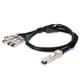 Amphenol ProLabs QSFP28-4SFP28-PDAC2M-C