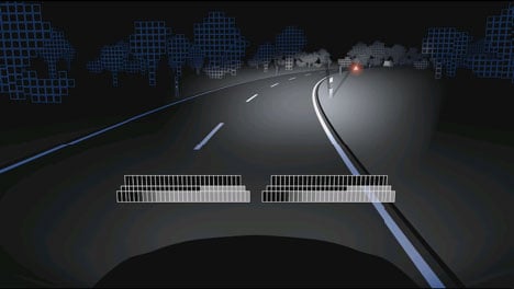 LED AFS systems achieve dynamic bend lighting by shifting light emphasis towards the direction of the turn.