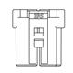 Hirose Connector DF60AR-2S-10.16C(15)