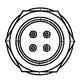 Hirose Connector HR10A-7R-4P(73)