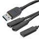 L-Com CAU3ACEXT-MF-2C-5M