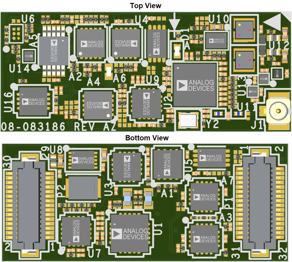 机械图纸 - Analog Devices Inc. AD-IMP2501-SL 1.5 Mhz阻抗分析仪解决方案