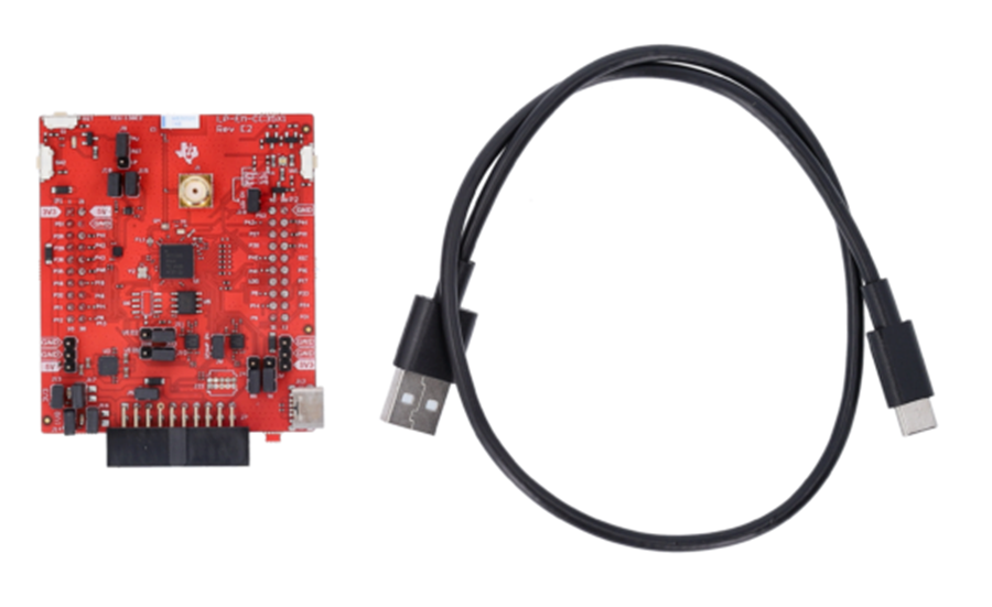 机械图纸 - Texas Instruments LP-EM-CC35X1 SimpleLink LaunchPad开发套件