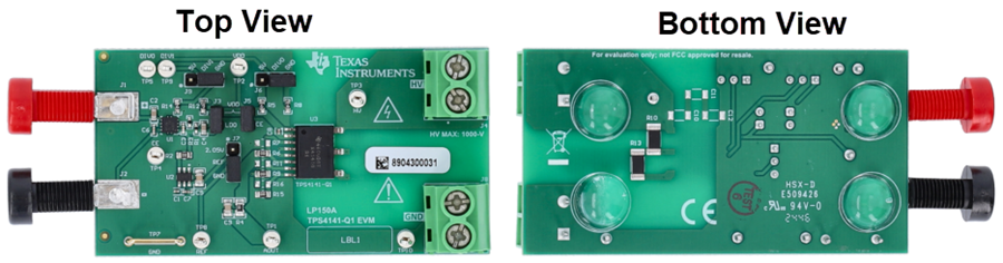 机械图纸 - Texas Instruments TPS4141Q1EVM硬件评估模块 (EVM)