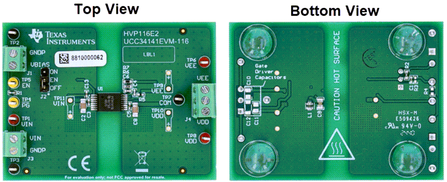 Mechanical Drawing - Texas Instruments UCC34141EVM-116 Evaluation Module (EVM)