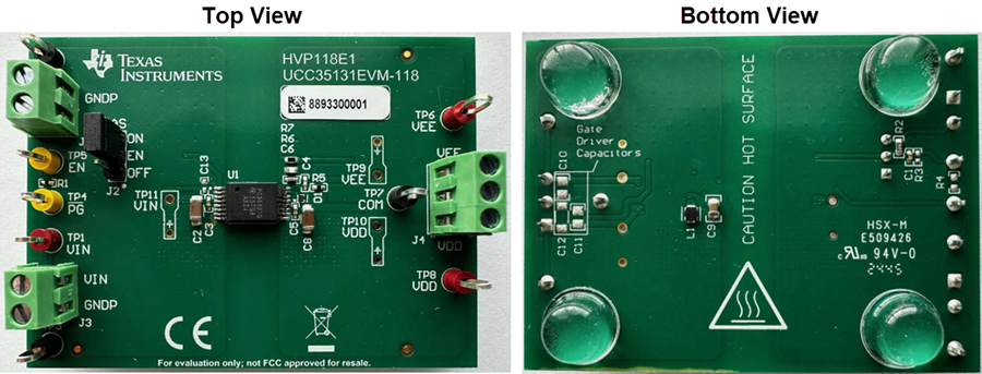 Mechanical Drawing - Texas Instruments UCC35131EVM-118 Evaluation Module (EVM)