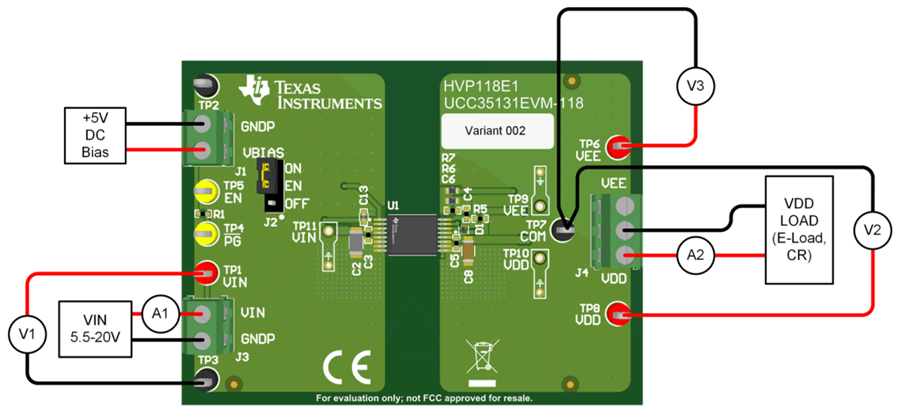Mechanical Drawing - Texas Instruments UCC35131EVM-118 Evaluation Module (EVM)