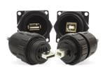 CONXALL Data-Con-X USB Type A and B Connectors