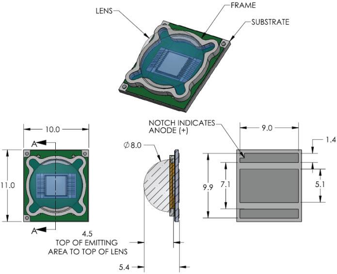 Luminus Devices SST-90 Series White Big Chip LEDs