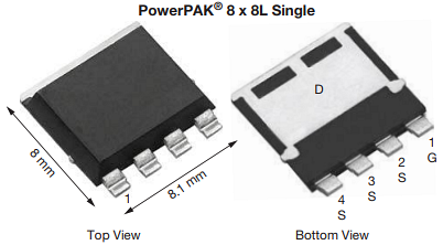 Vishay / Siliconix SQJQ410EL SQ 汽车用功率 MOSFET