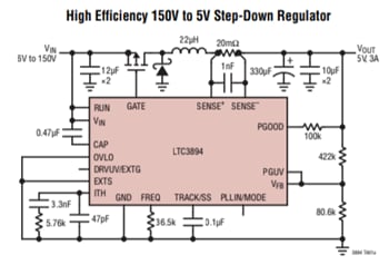 Analog Devices Inc. LTC389x同步直流/直流控制器