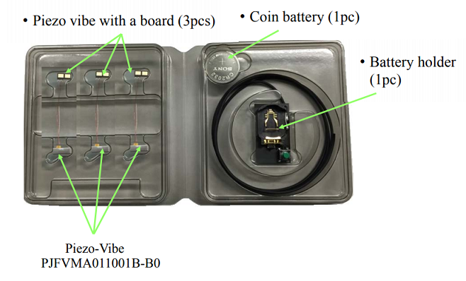 Block Diagram - Murata Electronics Piezo Vibe振动器件评估套件