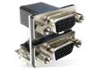 Dual-Port Stacked D-Sub Connectors