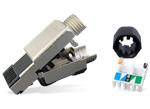 Stewart Connector / Cinch Connectivity Solutions RJ45 Punch Down Plugs