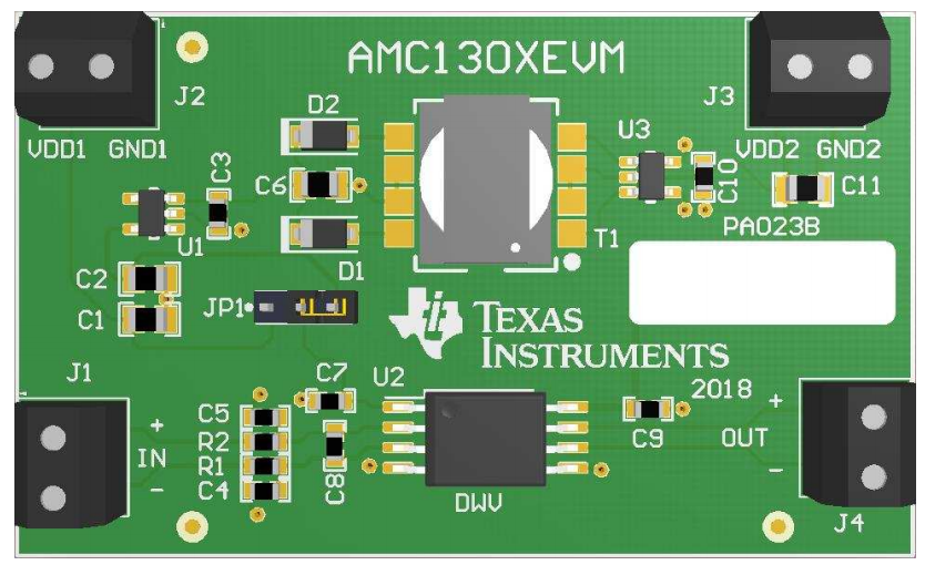 位置电路 - Texas Instruments AMC1302EVM评估模块