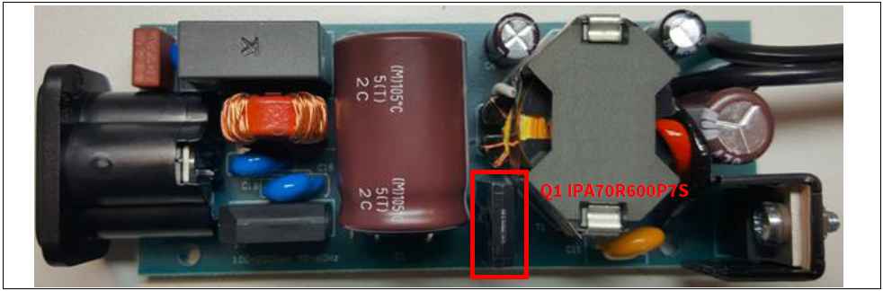 机械图纸 - Infineon Technologies EVAL40W19VFLYBP7 40W适配器演示板