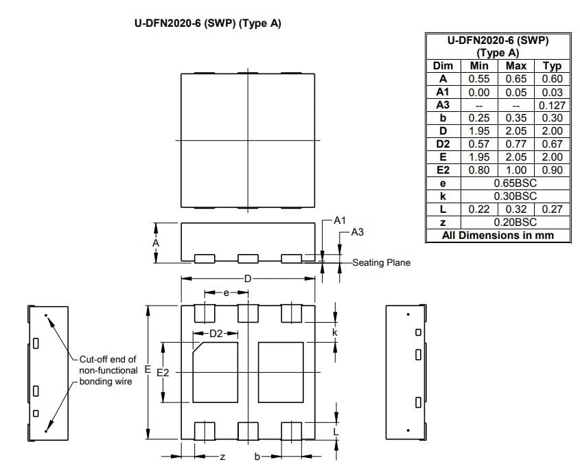 Diodes Incorporated ZXTP56020FDBQ双极晶体管