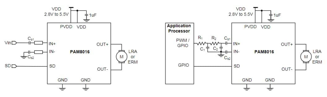 Ӧõ·ͼ - Diodes Incorporated PAM8016