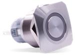 E-Switch PVS7 Square Bezel Anti-Vandal Pushbutton Switches