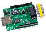 Analog Devices Inc. DC2617A isoSPI™/isoCAN Arduino扩展板