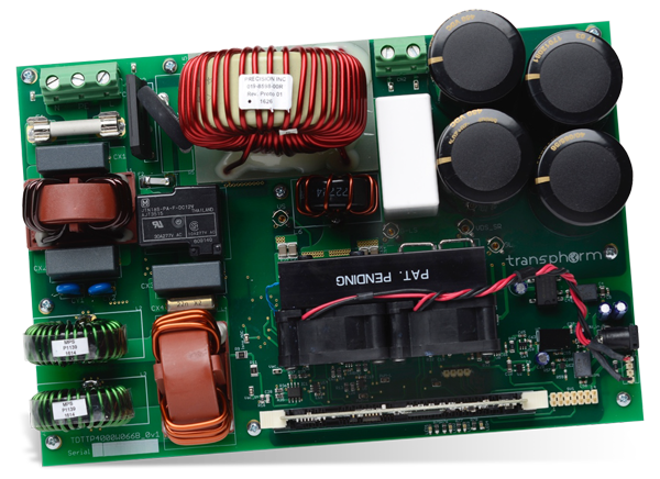 transphorm 4kw totem-pole pfc (ac to dc) board