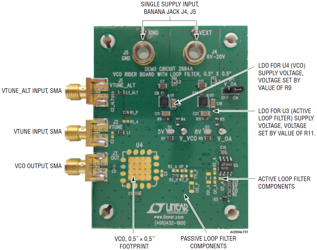 图表 - Analog Devices Inc. DC2664A演示电路