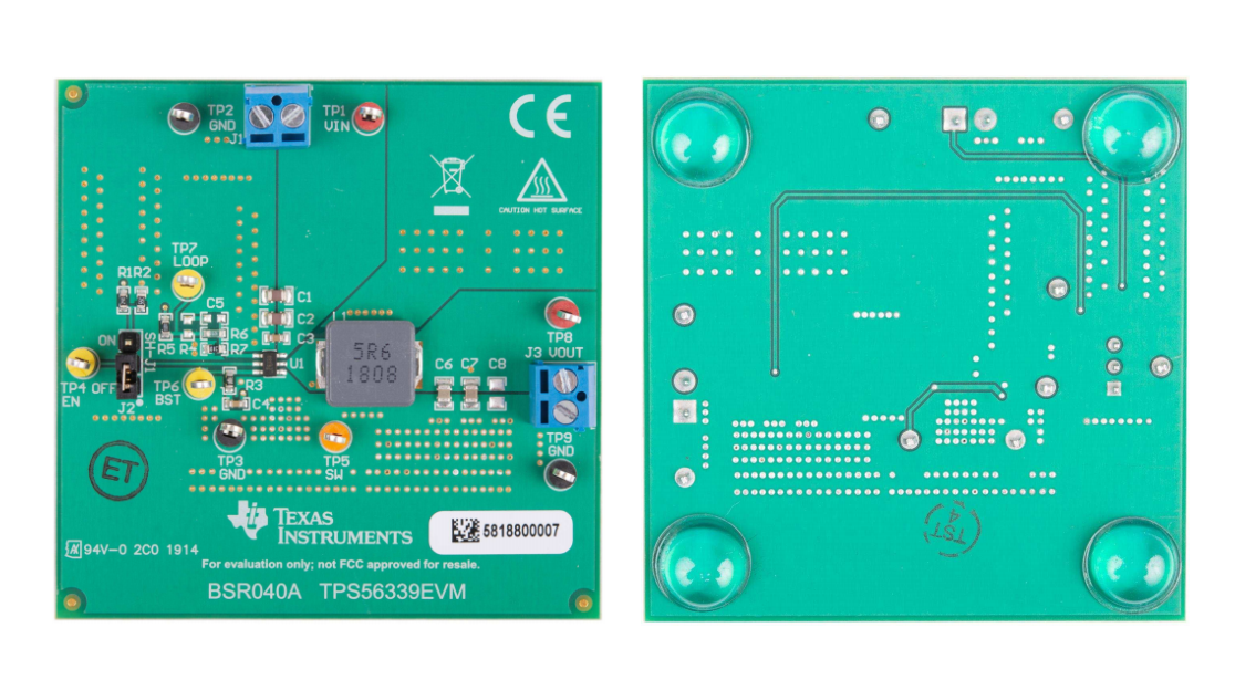 位置电路 - Texas Instruments TPS56339EVM评估模块
