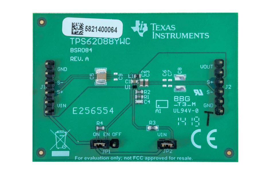 位置电路 - Texas Instruments TPS62088YWCEVM-084评估模块
