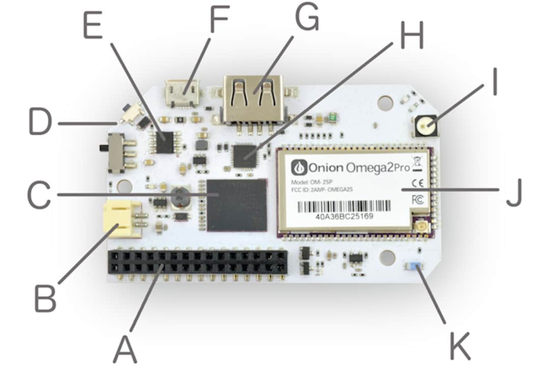 Onion Omega2 Pro IoT SBC