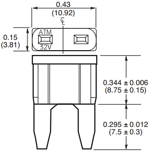 Bussmann / Eaton ATM Blade Fuses