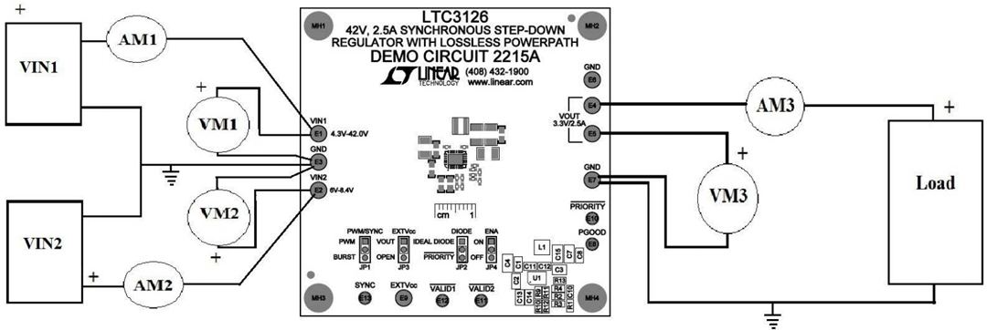 机械图纸 - Analog Devices Inc. DC2215A演示电路板