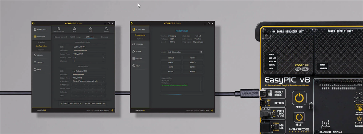 Mikroe MIKROE-3614 EasyPIC v8开发板