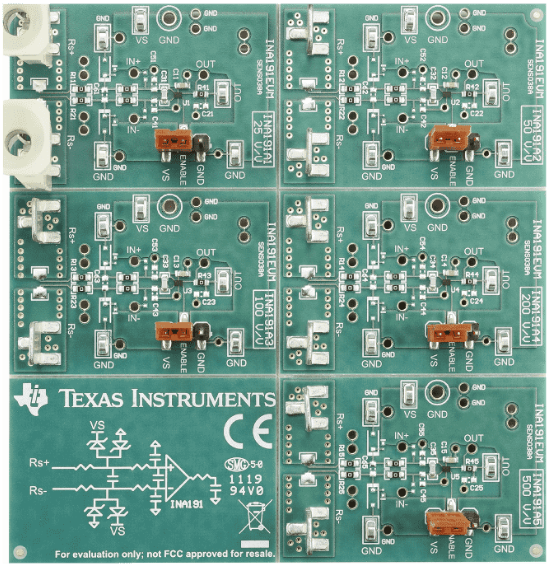 Texas Instruments INA191EVM评估模块 (EVM)