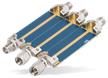 公头免焊式PCB边缘安装连接器