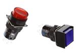 C&K Switches PLP16面板安装LED密封按钮开关