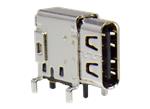 Upright Flag Style USB Type C 24-Pin Connector