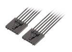 Molex 现成可堆叠线性电缆组件