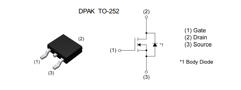 应用电路图 - ROHM Semiconductor RD3U041AAFRA N沟道250 V 4 A功率MOSFET