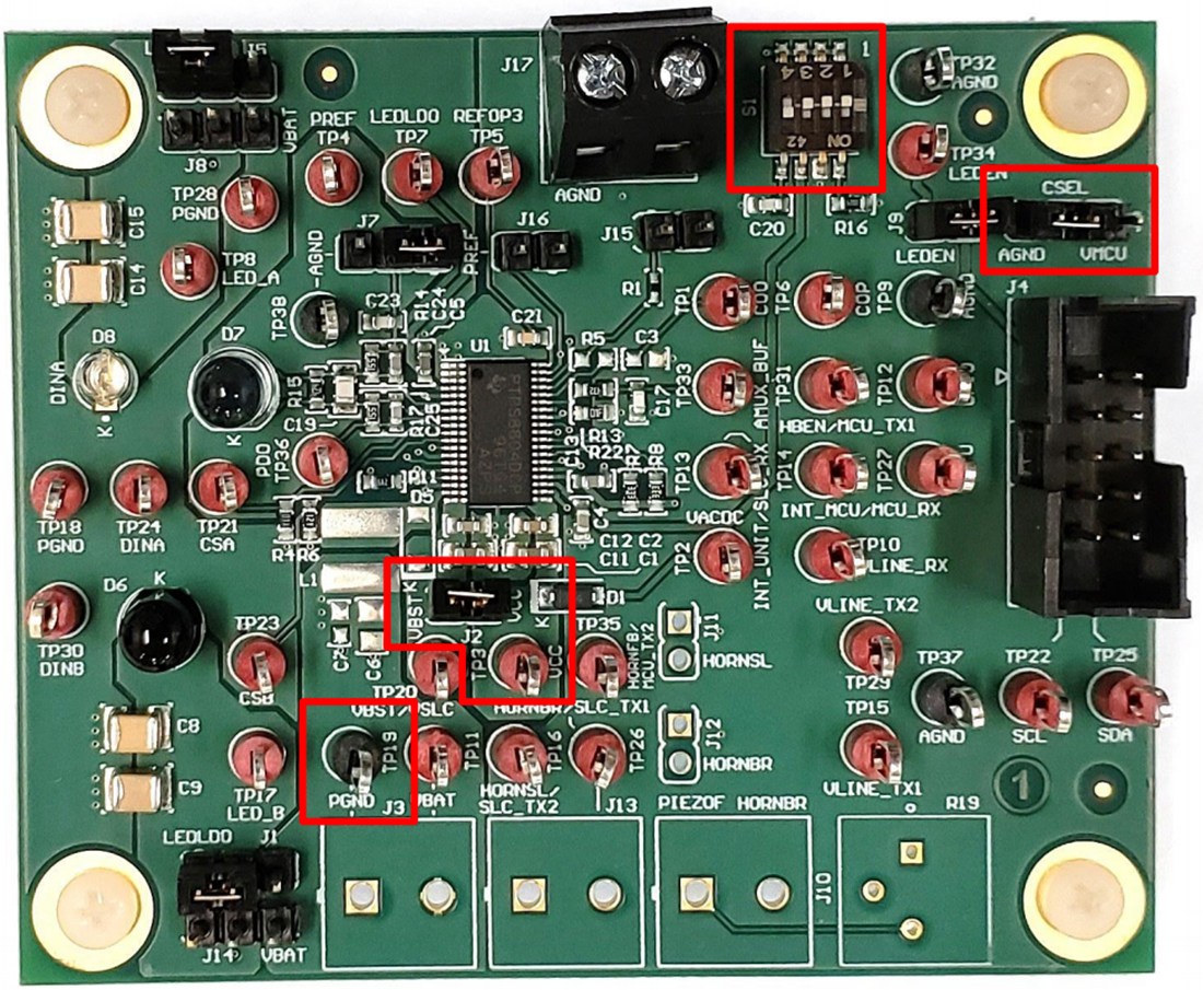 图表 - Texas Instruments TPS8804EVM AFE评估模块 (EVM)