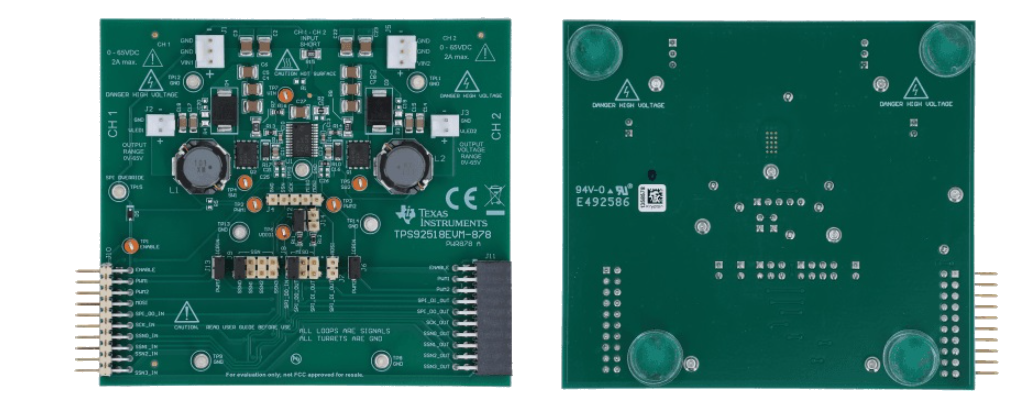 Texas Instruments LEDSPIMCUEVM-879控制板
