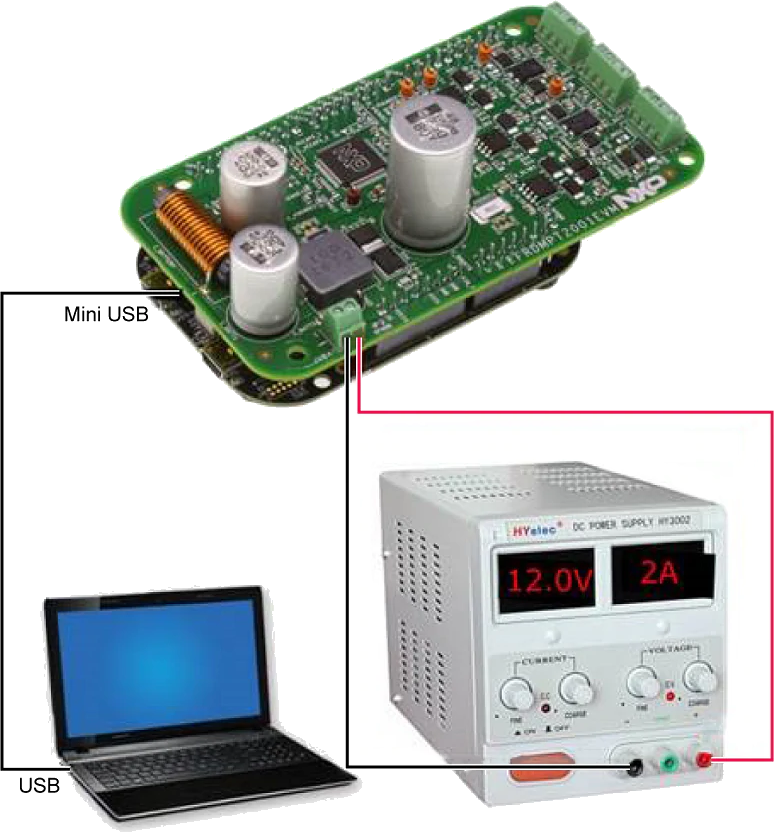 应用电路图 - NXP Semiconductors FRDMPT2001EVM评估模块