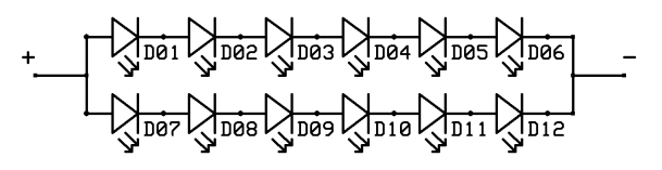 Schematic - New Energy Luminus UV-C Linear LED Modules